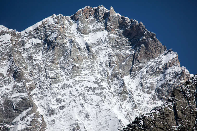 Weisshorn (4 505 m) Westwand