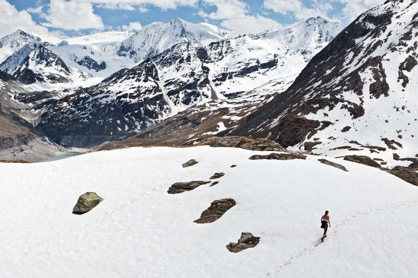 Val des Dix: Lac des Dix; La Cassorte; Pigne d´Arolla; Glacier de Cheilon; Mont Blanc de Cheilon; La Serpentine; La Ruinette; La Luette